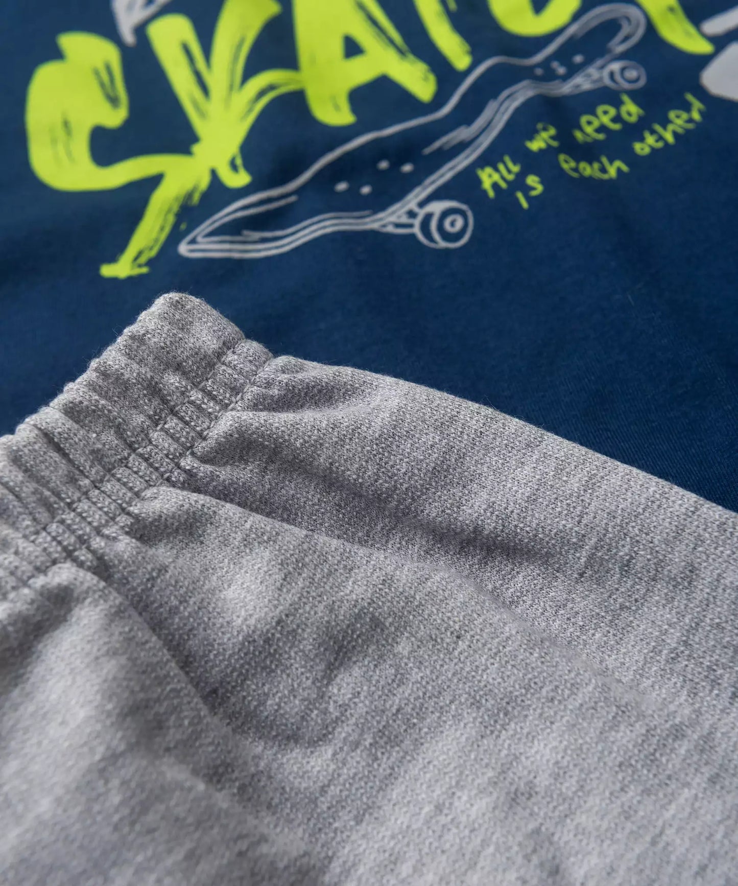 Conjunto de Verão para Menino Real Skate Marinho