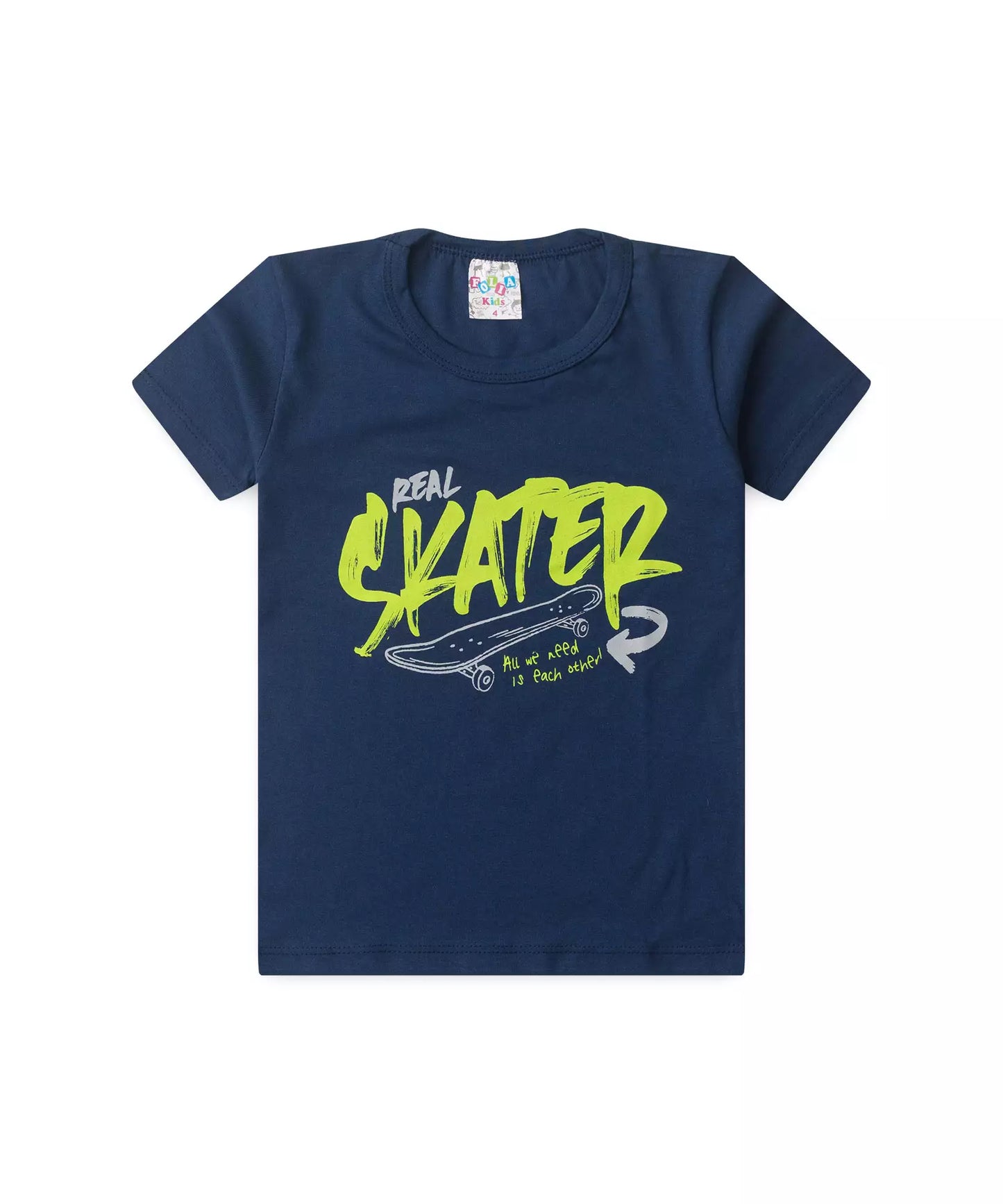 Conjunto de Verão para Menino Real Skate Marinho