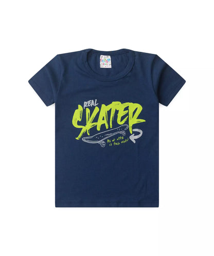 Conjunto de Verão para Menino Real Skate Marinho