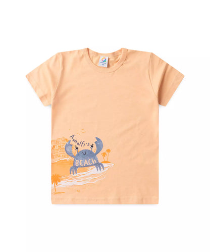 Conjunto de Verão para Menino Siri Salmão