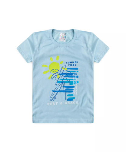 Conjunto de Verão para Menino Summer Vibes Azul