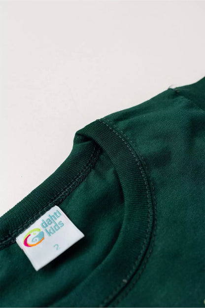 Conjunto de Verão para Menino Tigre da Selva Verde