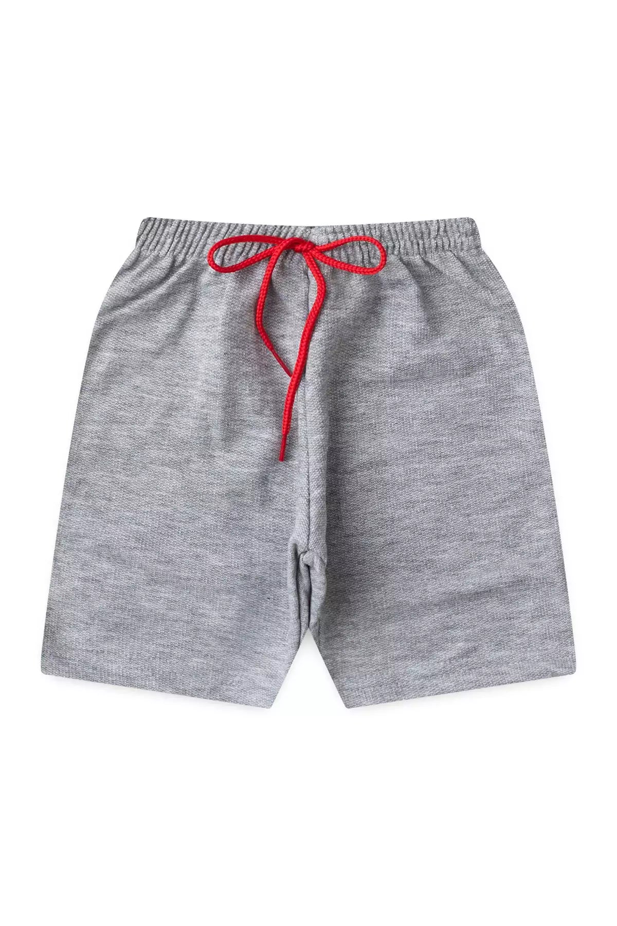 Conjunto de Verão para Menino Tigre no Vermelho