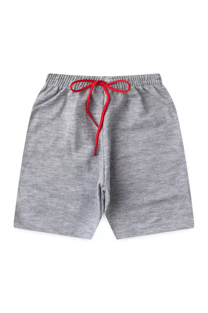 Conjunto de Verão para Menino Tigre no Vermelho