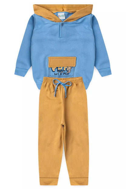 Conjunto Infantil Menino Let’s Play Azul