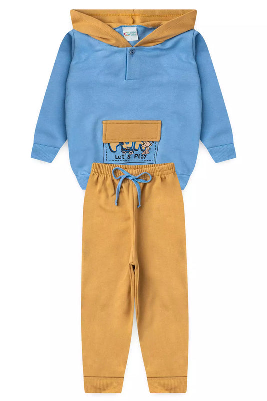 Conjunto Infantil Menino Let’s Play Azul