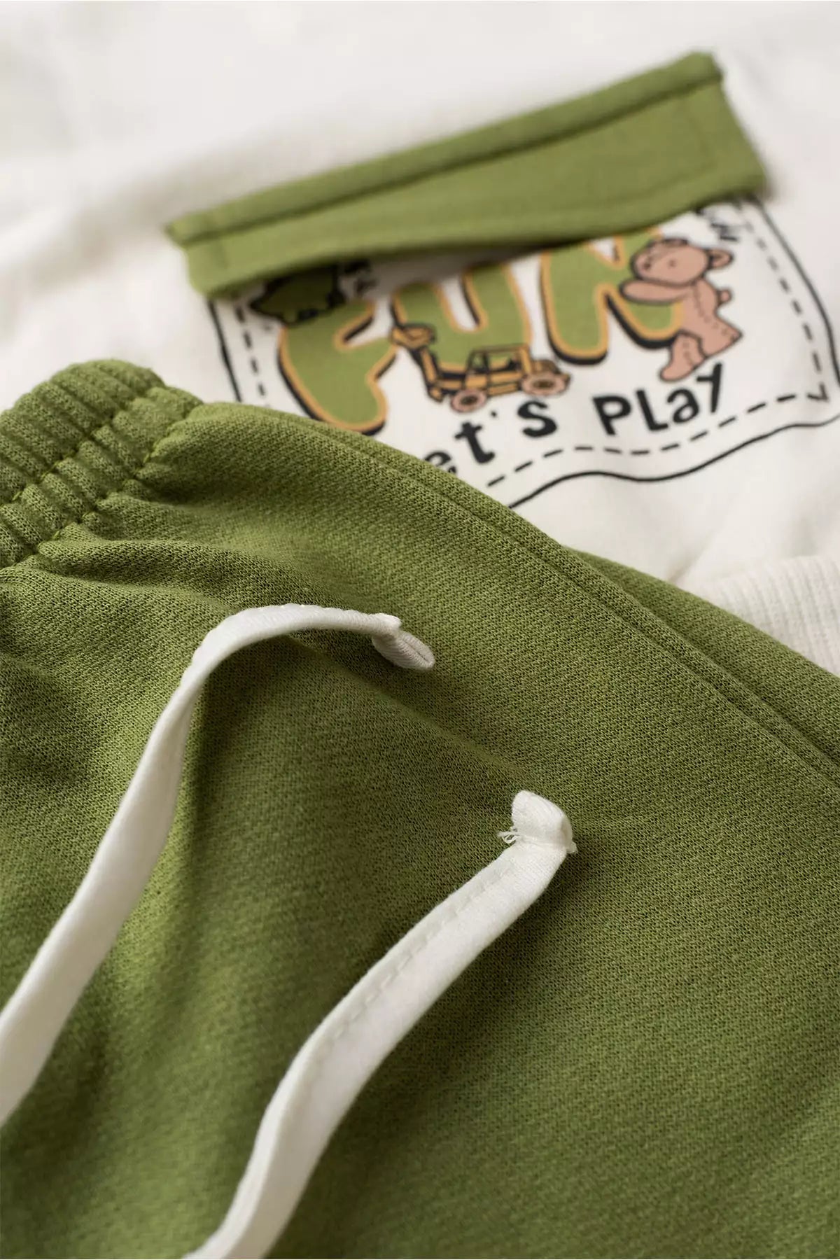 Conjunto Infantil Menino Let’s Play Marfim