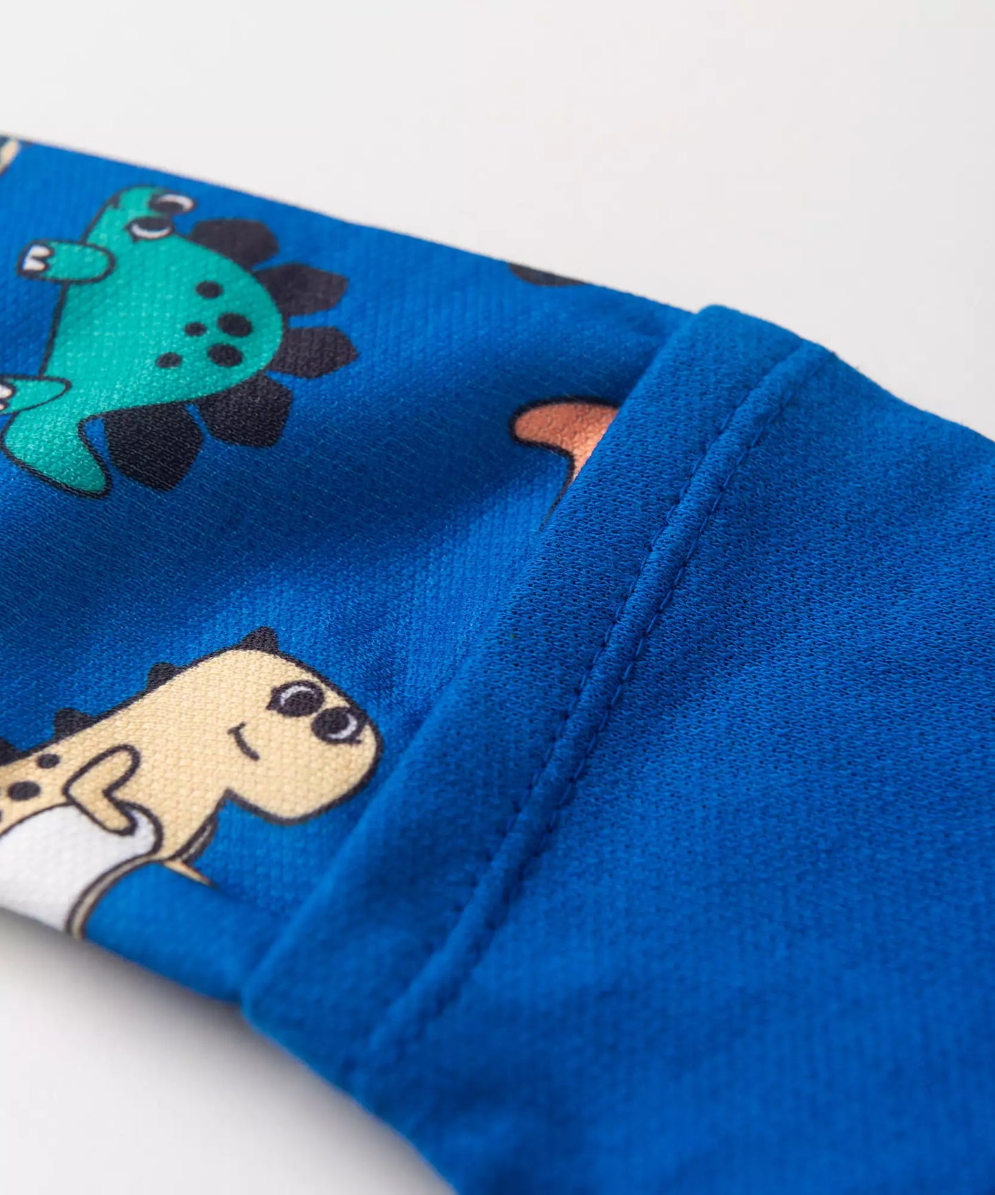 Conjunto Longo para Bebê Menino Dino Marinho