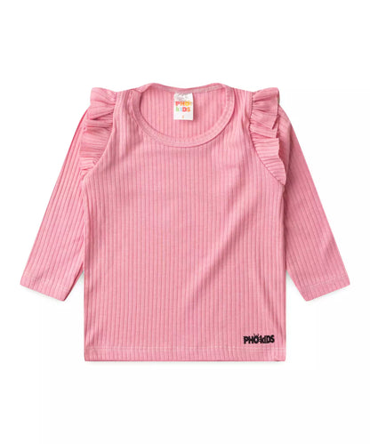 Conjunto Meia Estação para Menina Básico Pink