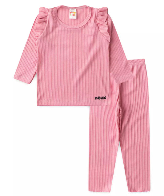 Conjunto Meia Estação para Menina Básico Pink