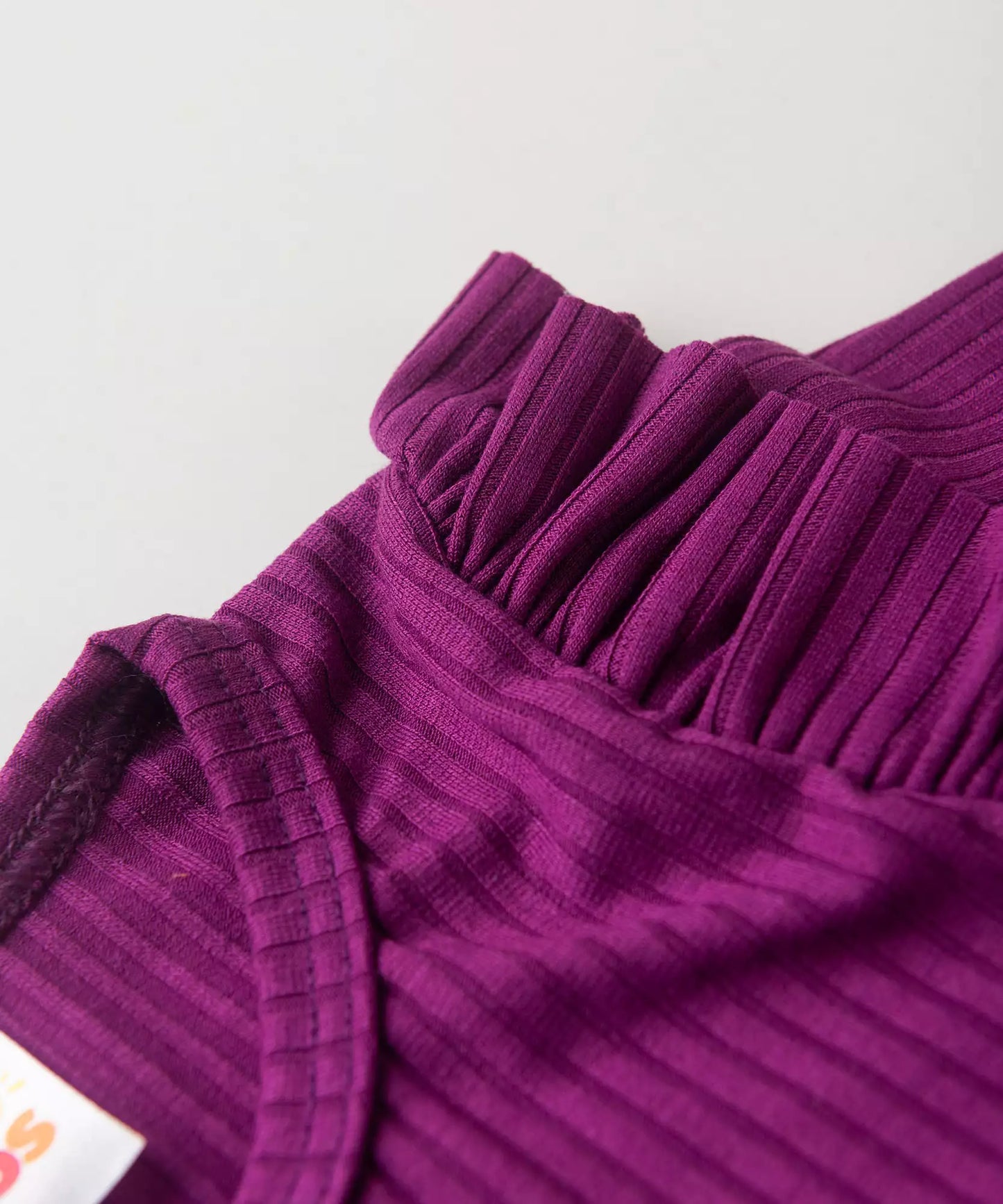 Conjunto Meia Estação para Menina Básico Roxo