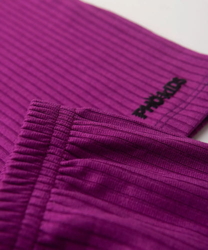 Conjunto Meia Estação para Menina Básico Roxo