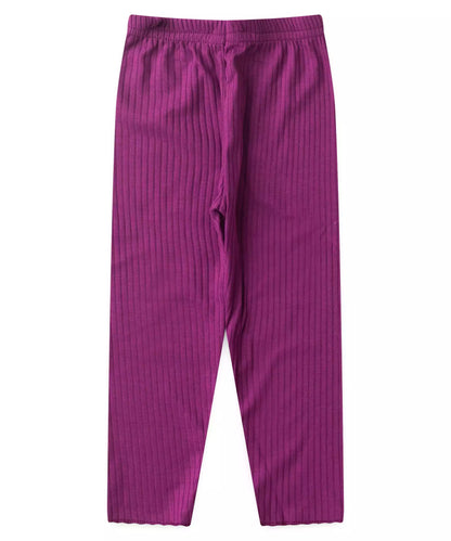 Conjunto Meia Estação para Menina Básico Roxo