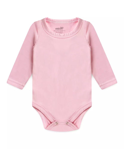 Conjunto Térmico para Bebê Menina Básico Rosa