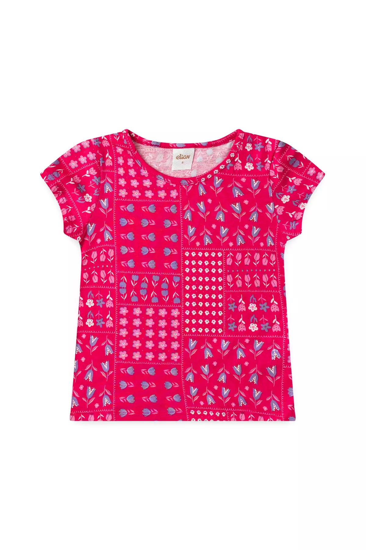 Conjunto Verão para Menina Jardim Divertido Pink