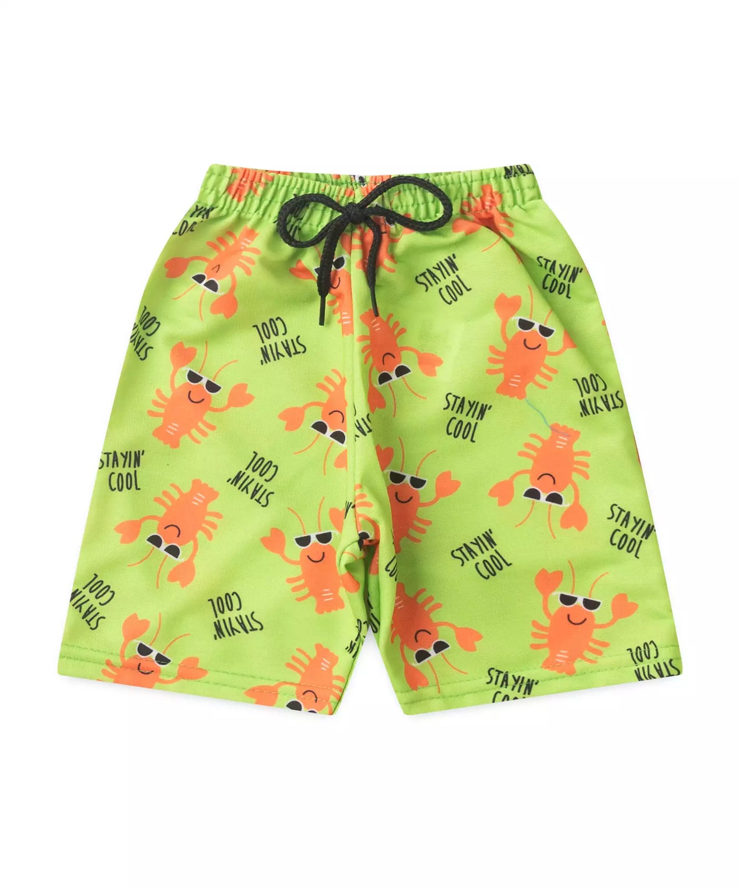 Conjunto de Verão para Menino Lagosta Branco