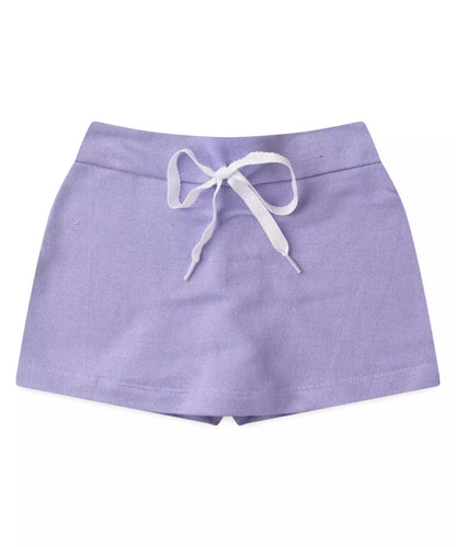 Conjunto Curto para Menina Ursinho Branco