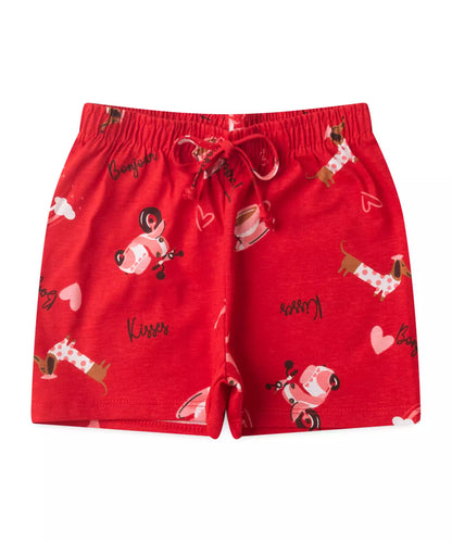 Conjunto de Verão para Menina Paris Rosa