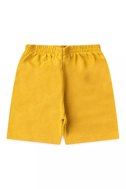Conjunto de Verão Menino Caranguejo Divertido Verde