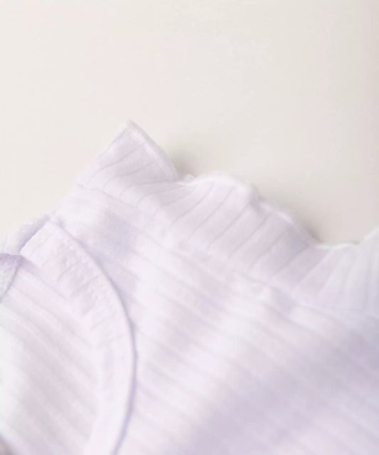 Cropped Infantil Feminino Estampado cor Branco