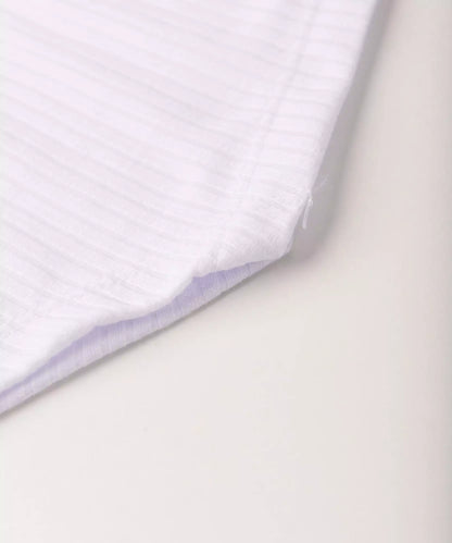Cropped Infantil Feminino Estampado cor Branco