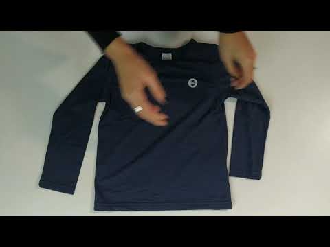 Blusa com Proteção UV Infantil Masculina Marinho