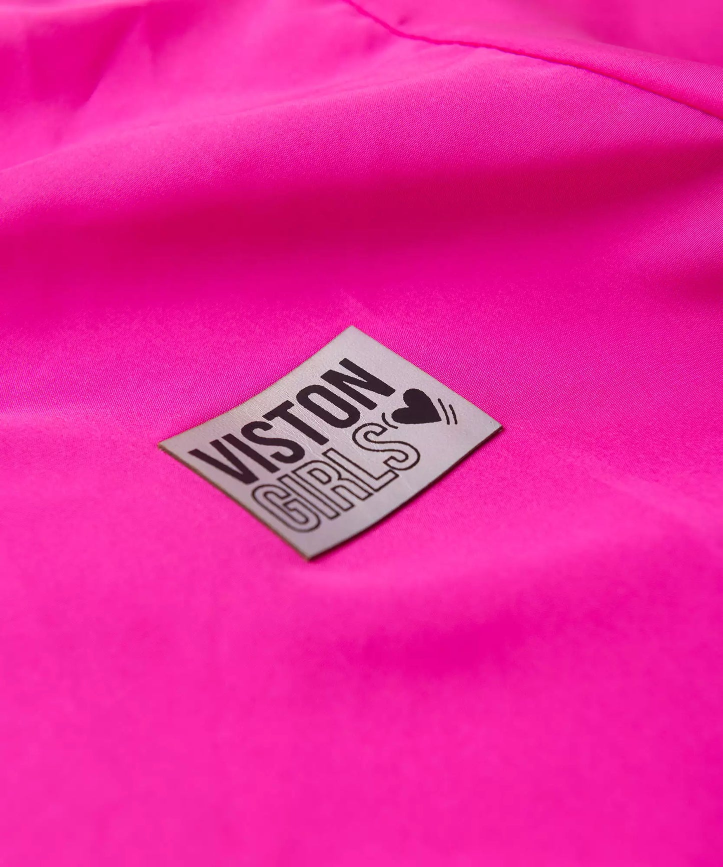 Jaqueta Corta Vento Infantil Feminina Básica Pink