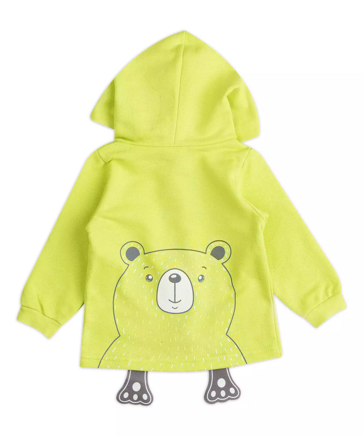 Jaqueta de Inverno para Bebê Menino Ursinho Verde