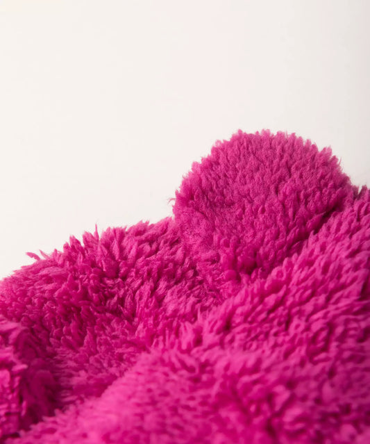 Jaqueta de Inverno para Menina Peluciado Rosa