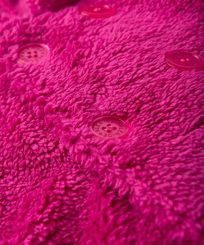Jaqueta de Inverno para Menina Peluciado Rosa