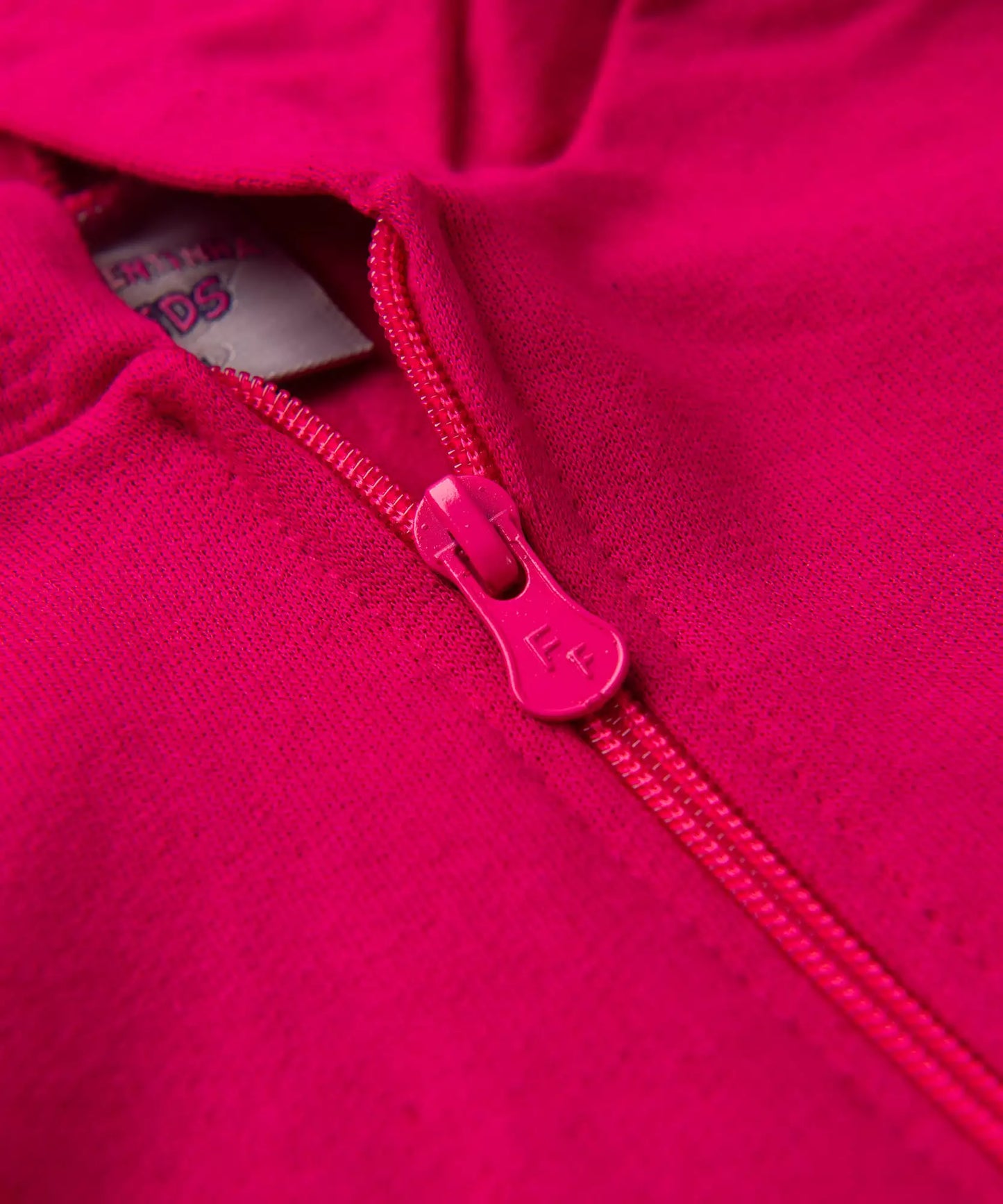 Jaqueta de Moletom Infantil Feminina Básica Pink