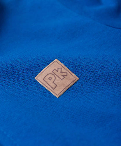 Jaqueta de Moletom Infantil Masculina Básica Azul