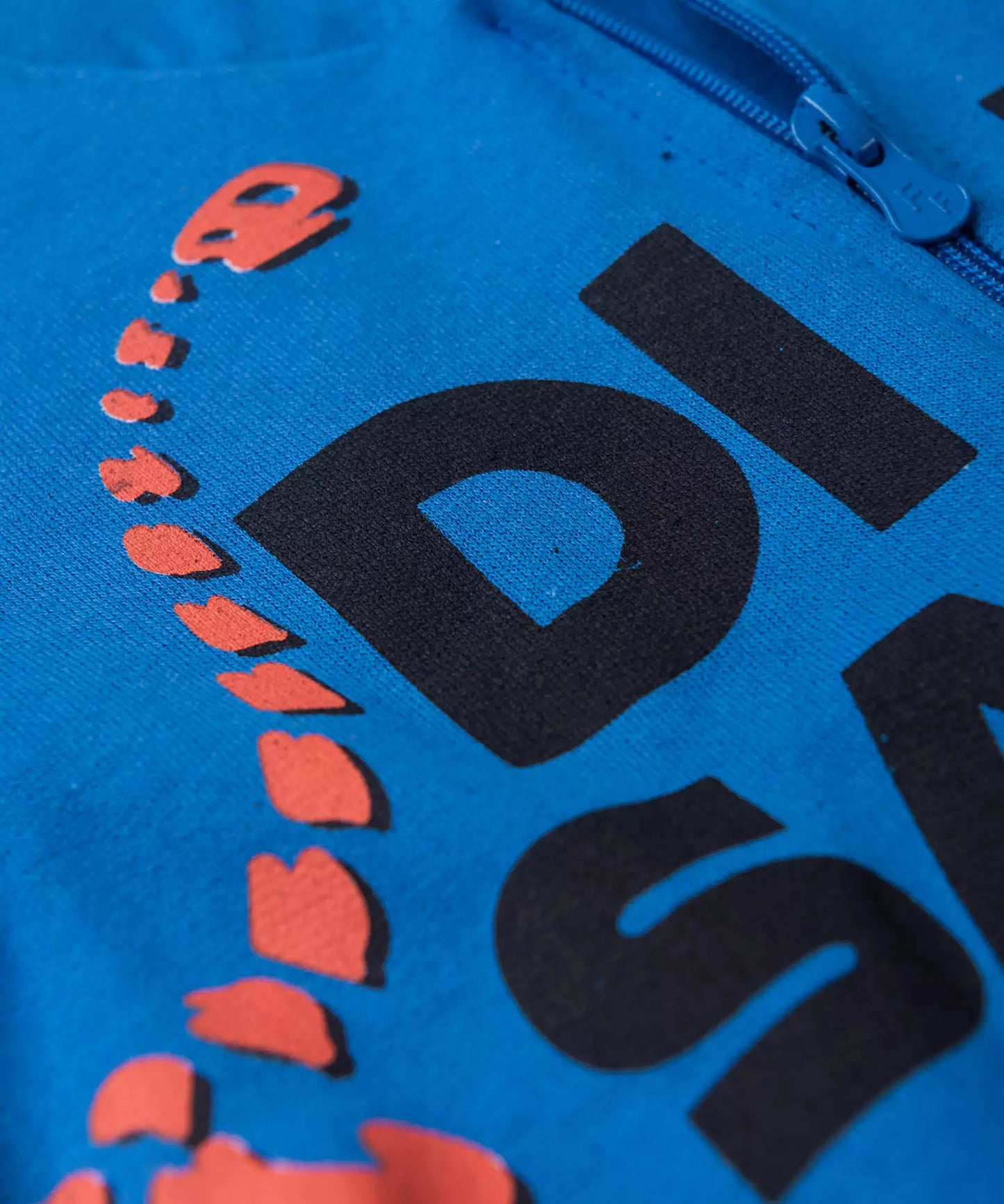 Jaqueta de Moletom Infantil Masculina Dinossauro Azul
