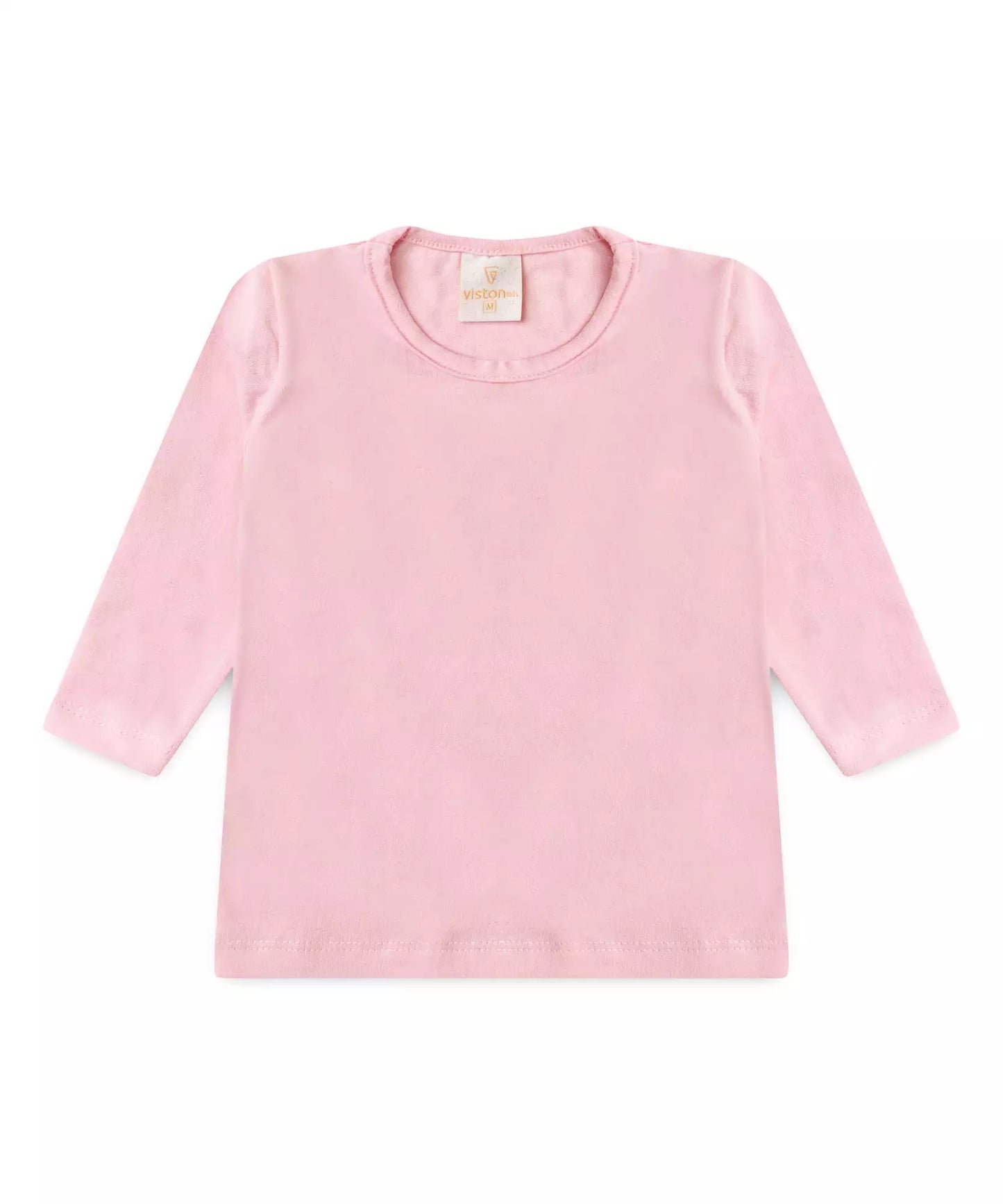 Jardineira de Inverno para Bebê Menina em Ursinho Pink
