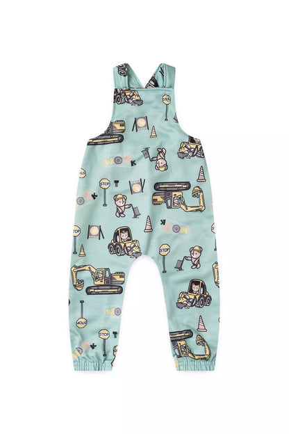 Jardineira Infantil Menino Work Fun Verde