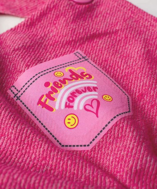 Jardineira Infantil Smile Pink