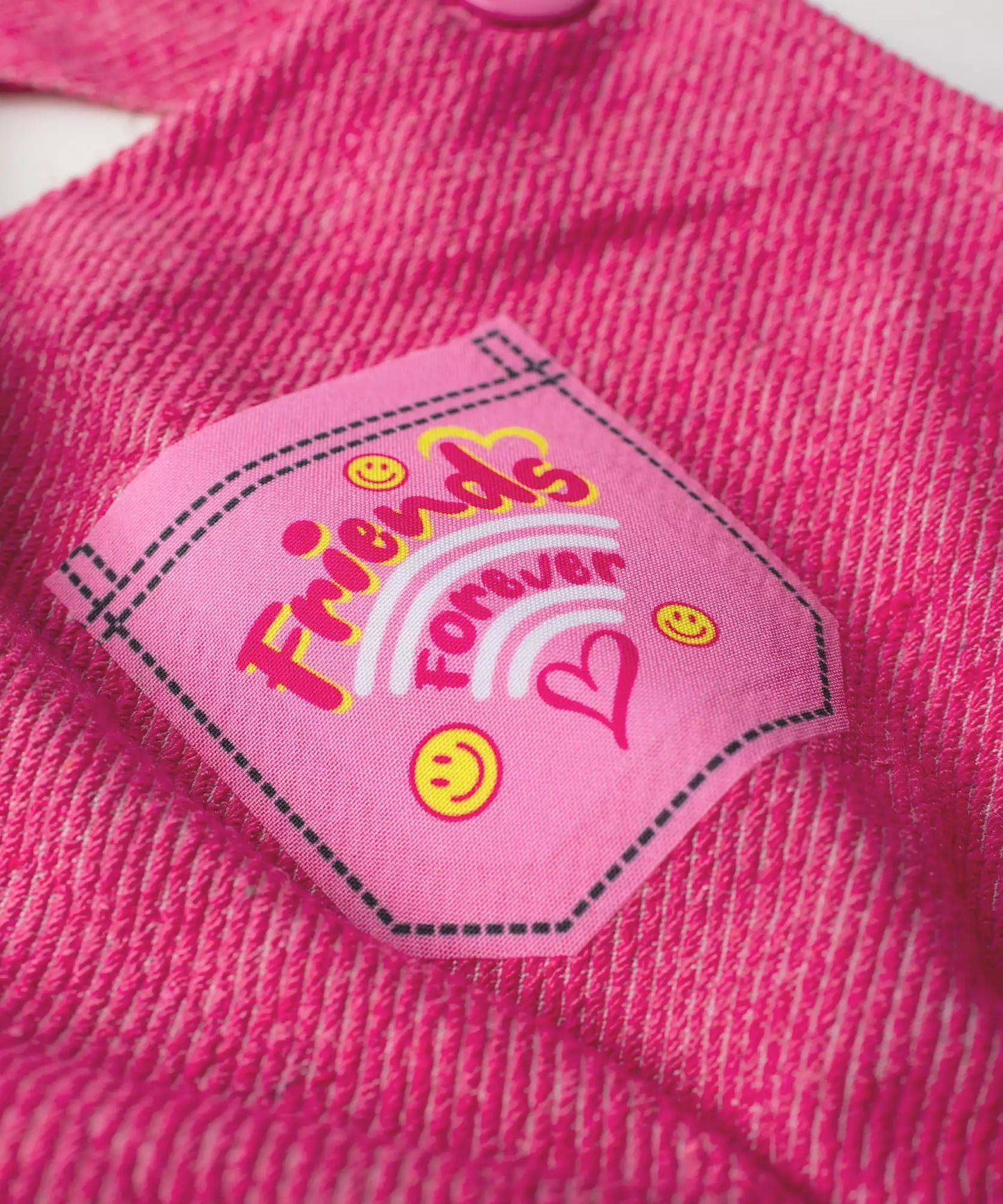 Jardineira Infantil Smile Pink