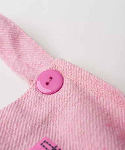 Jardineira Infantil Smile Rosa