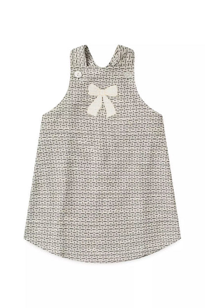 Jardineira Laço de Inverno Infantil Menina Preto