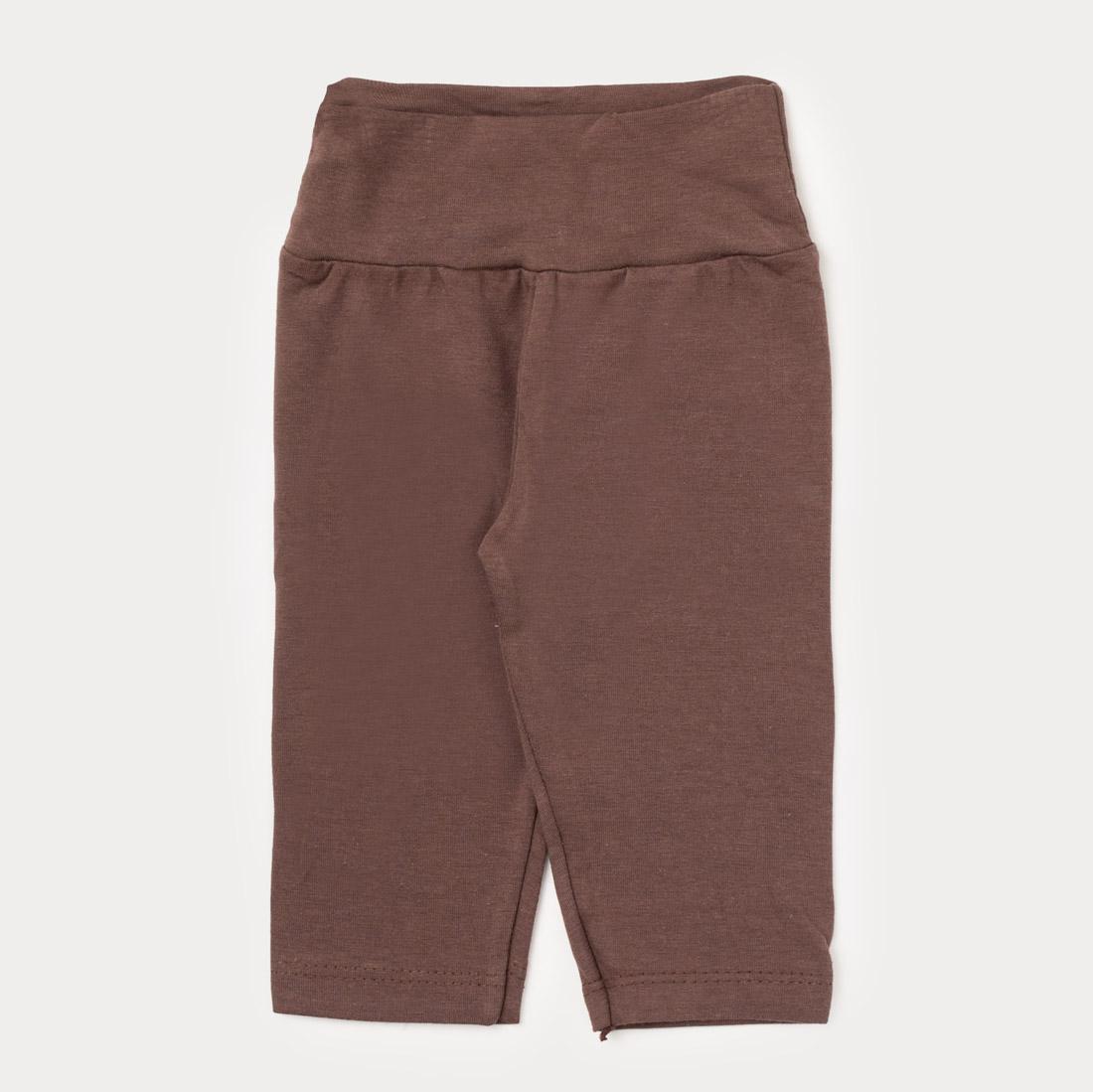 Legging Bebê Menina Básica Marrom