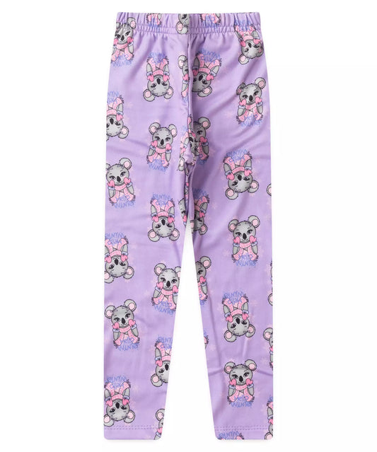 Legging para Menina Coala Lilás