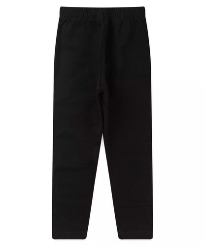 Legging para Menina Peluciada Preta
