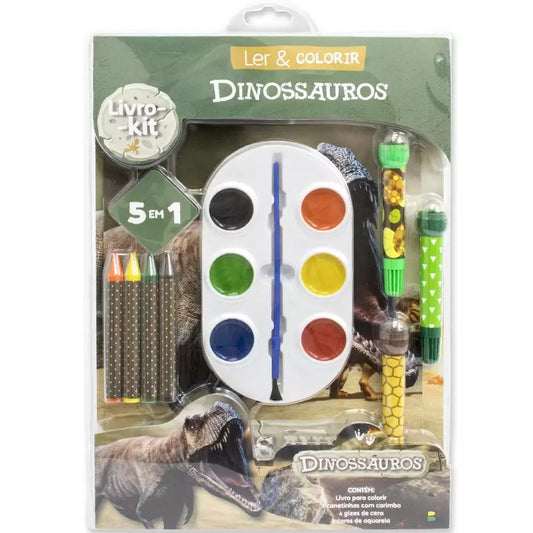 Livro de Atividades Infantil: Dinossauro