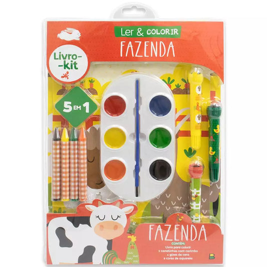 Livro de Atividades Infantil: Fazenda