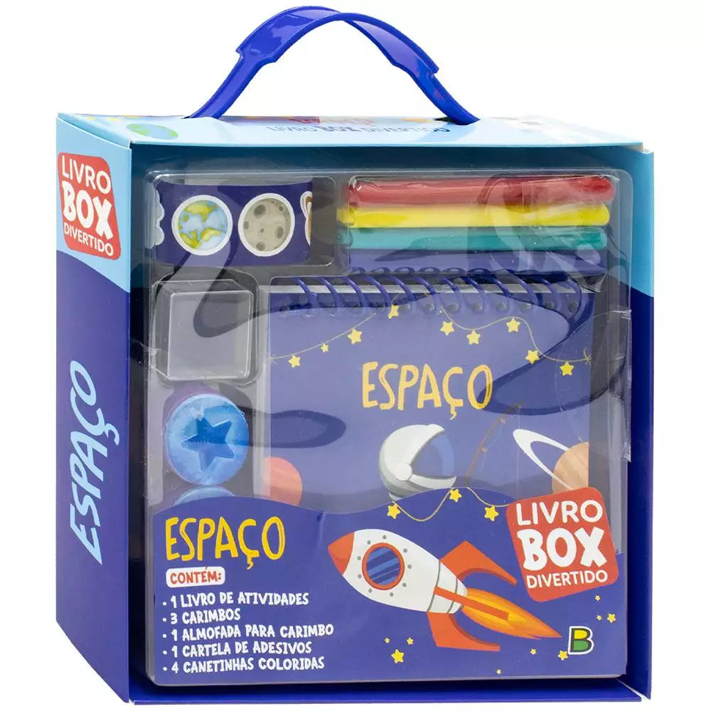 Livro Infantil Box Divertido: Espaço