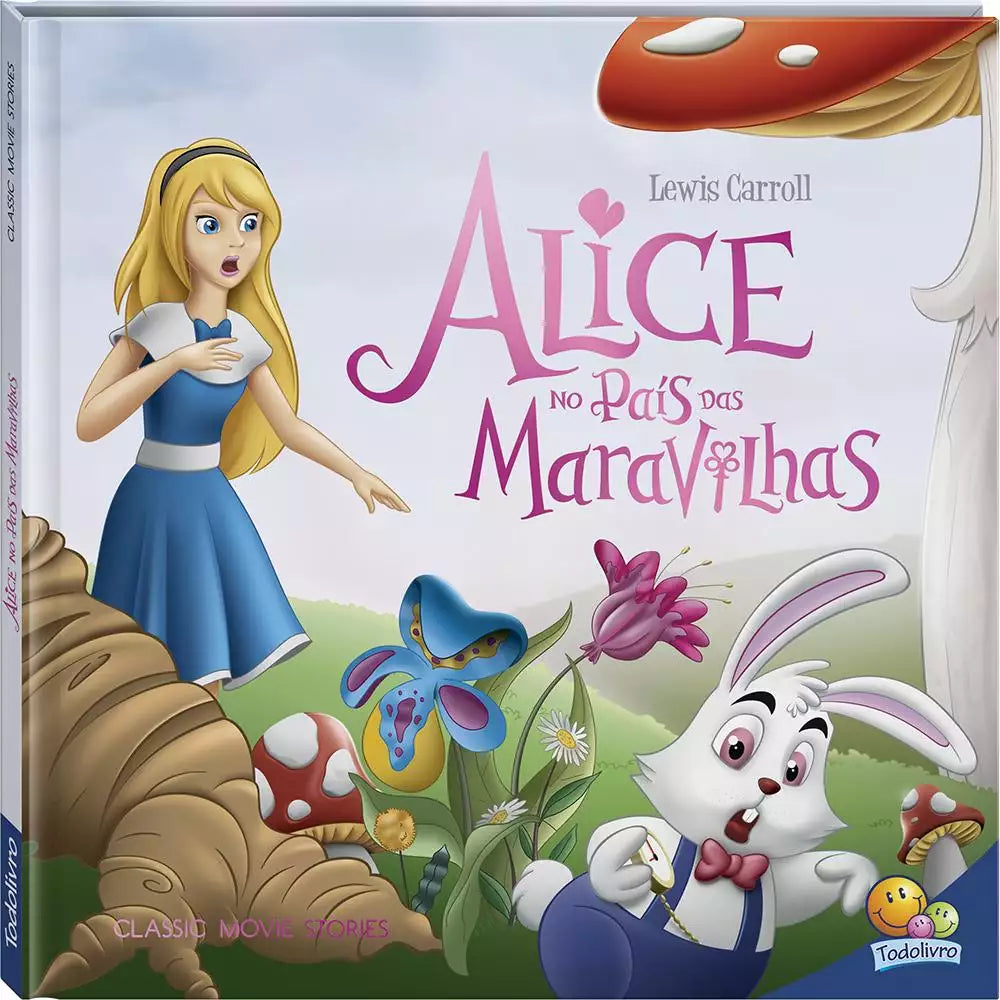Livro Infantil Filmes Clássicos: Alice no País das Maravilhas