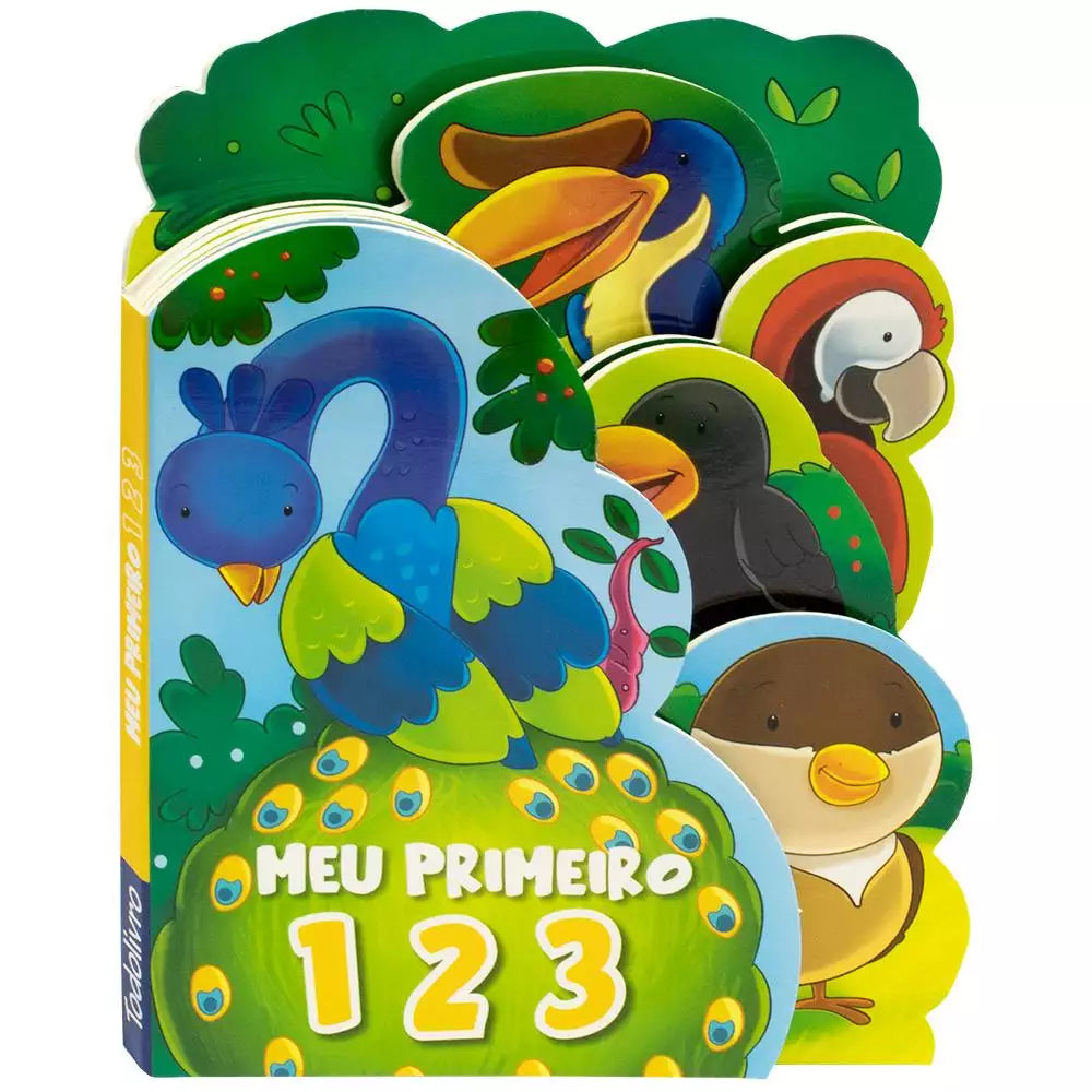 Livro Infantil Meu Primeiro 1 2 3