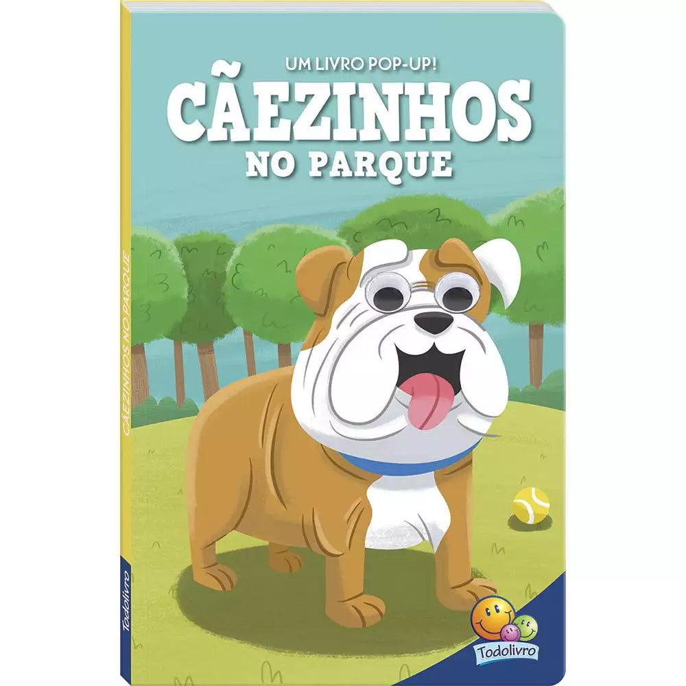 Livro Infantil Pop-Up: Cãezinhos no Parque