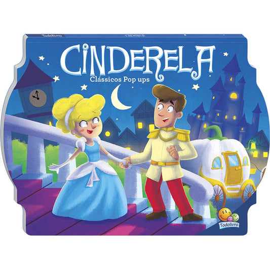 Livro Infantil Cinderela com Pop-Ups