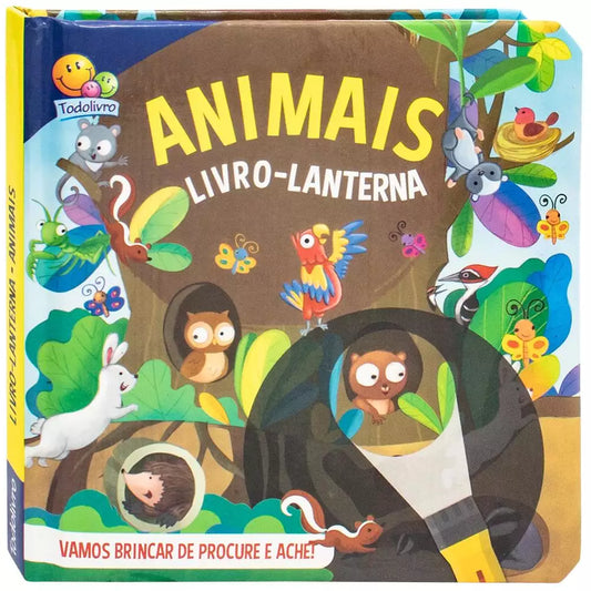 Livro Lanterna Infantil: Animais